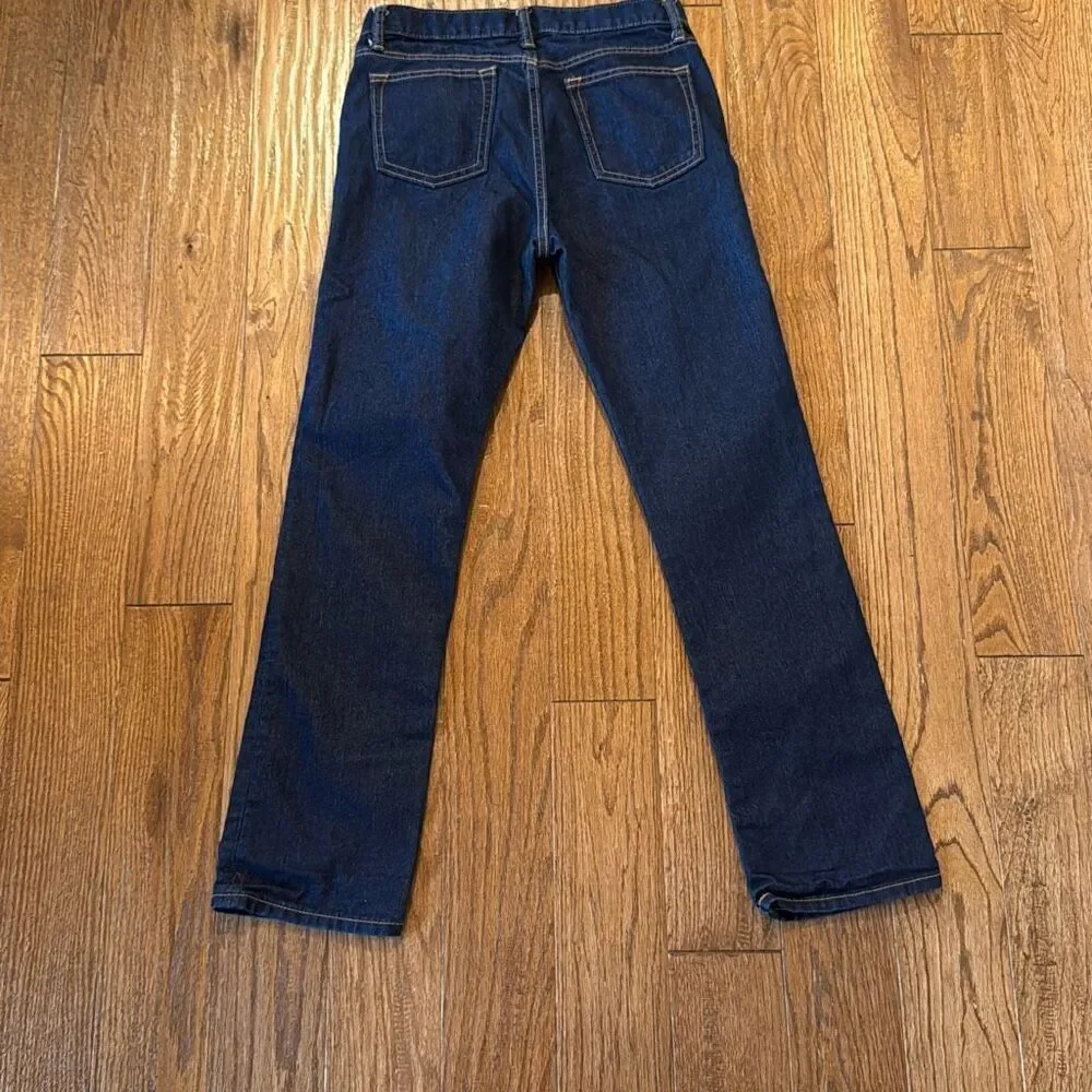 Old Navy boys skinny jeans dark wash size 14